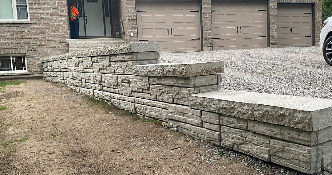 Retaining Wall & Steps